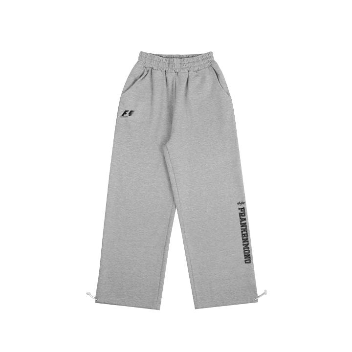 RACE STRING OVER-FIT LONG PANTS