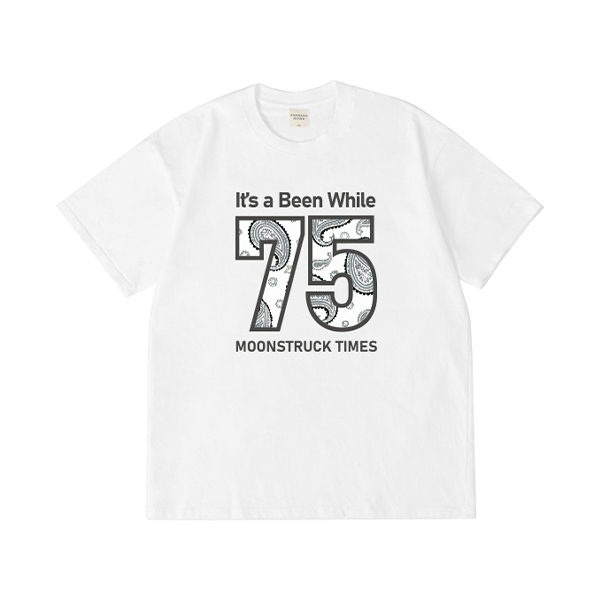 페이즐리 75 반팔 티셔츠