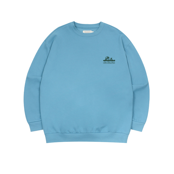 (기모) 애니 타임 모어 맨투맨 티셔츠