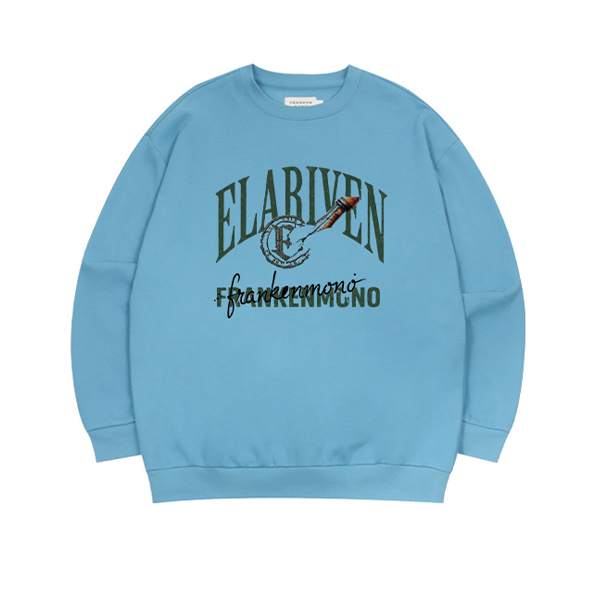 (기모) 빈티지 코드 맨투맨 티셔츠