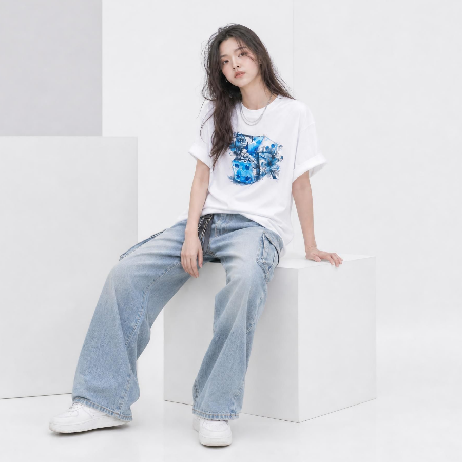 FR DICE  반팔 티셔츠 / 100% COTTON