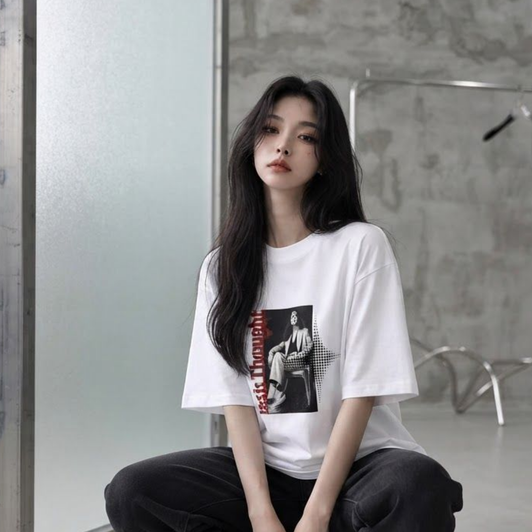 오스틴 반팔 티셔츠 / 100% cotton    빅사이즈  s-xl