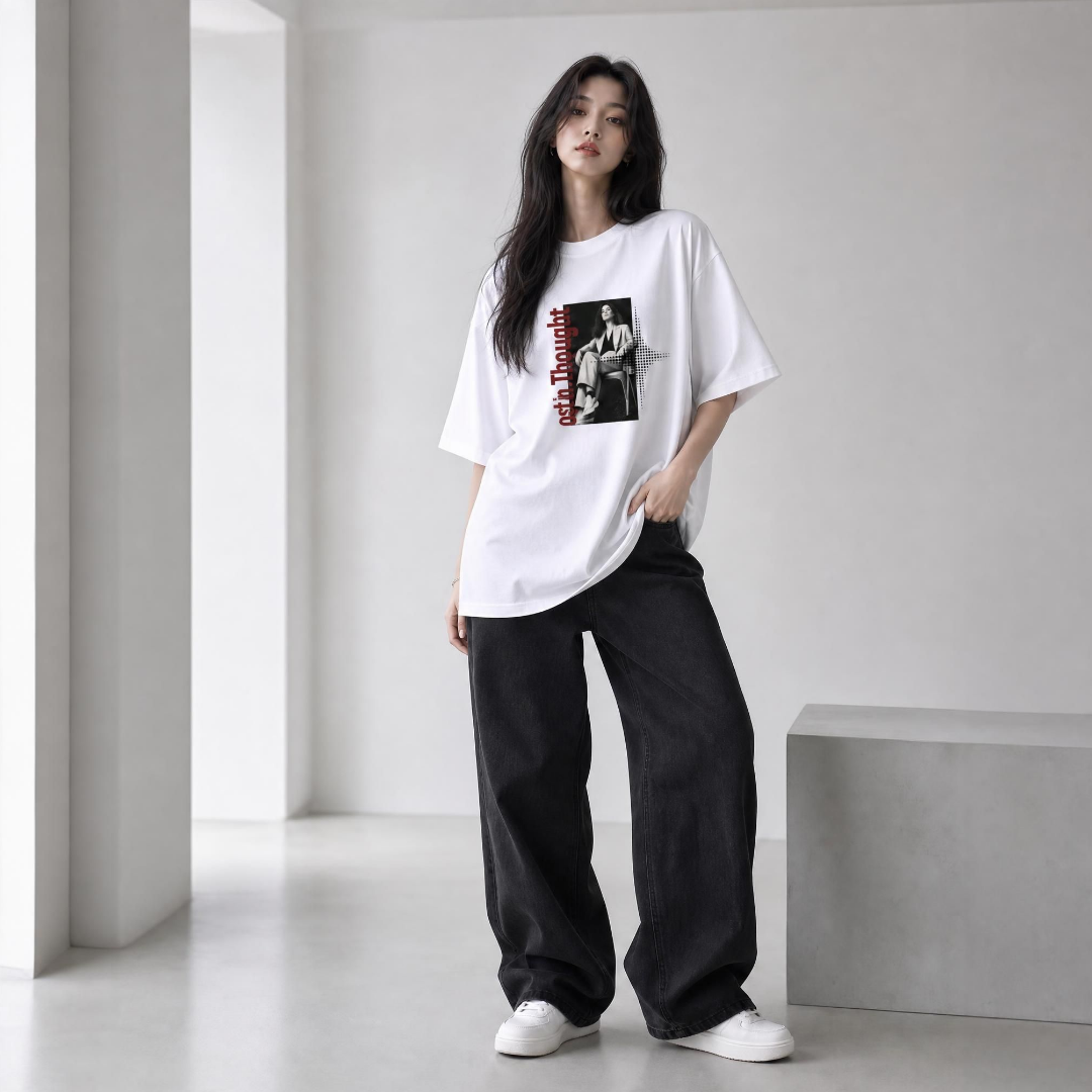 오스틴 반팔 티셔츠 / 100% cotton    빅사이즈  s-xl