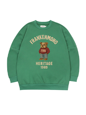 (기모) 헤리티지 불독 맨투맨 티셔츠